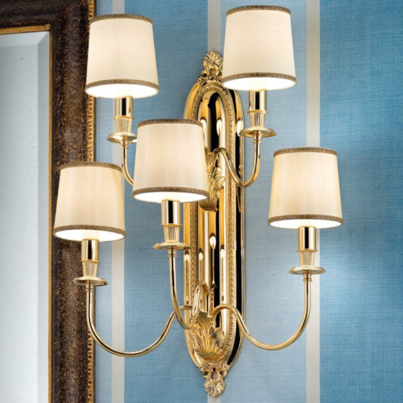 Бра Masiero Brass &amp; spots VE 1074 A5