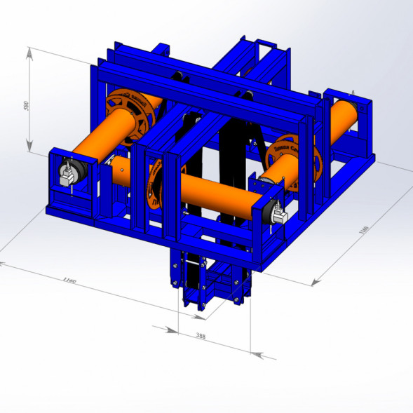 Лифт-подъемник блок-модульный для люстры до 2800 кг LIFTEL-2800