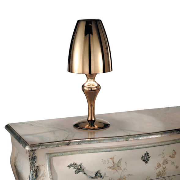 Настольная лампа IDL Glamour 462/1LG bronze