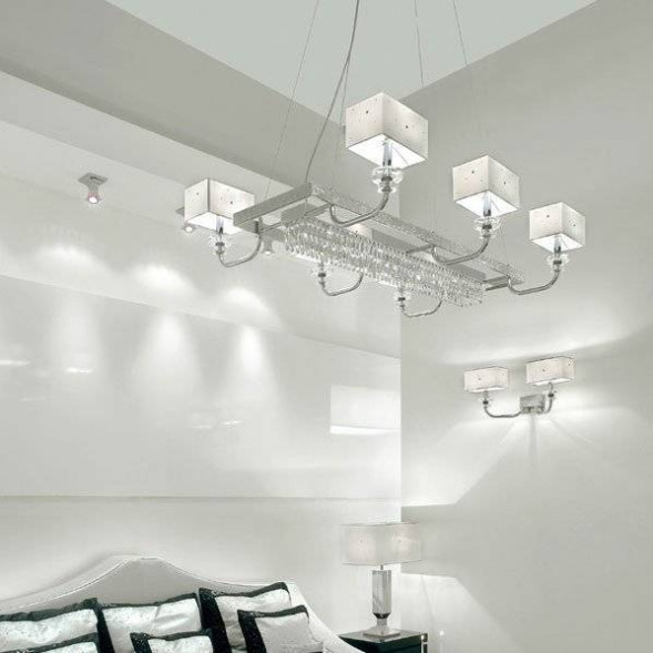 Люстра Beby Group Crystal dream 5500B02 Chrome White Swarovski