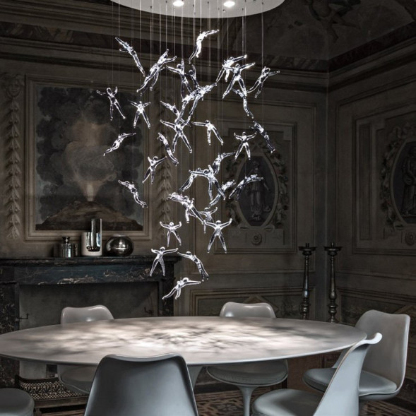 Потолочный светильник Terzani Angel Falls Q13S E8 A9 (36 ANGELS)