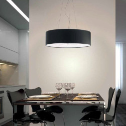 Подвесной светильник Axo Light Skin SP SKI 070 Nero opaco/Bianco SPSKI070E27NEBC