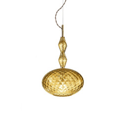 Подвесной светильник Euroluce Mood Joy S1 gold amber