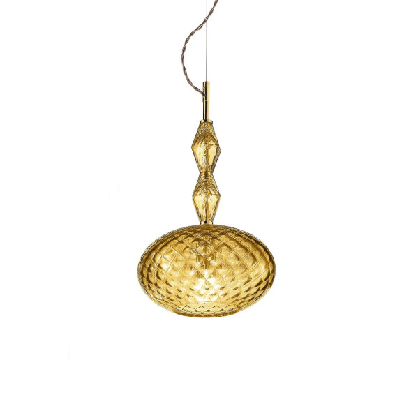 Подвесной светильник Euroluce Mood Joy S1 gold amber