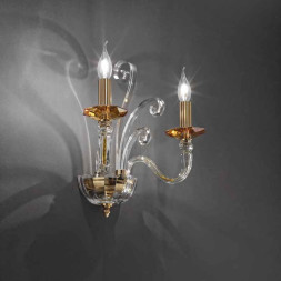 Бра Euroluce Donatello Alicante A2 Amber