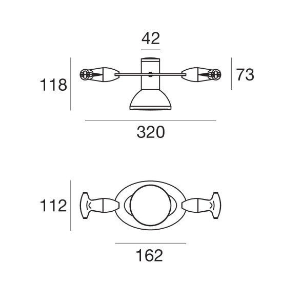 Светильник для струнной системы Linea Light Vega 51456