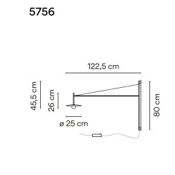 Бра Vibia Tempo 5756 18 /15