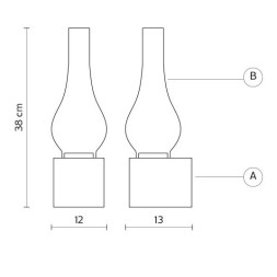 Бра Karman Amarcord AP121 1G INT
