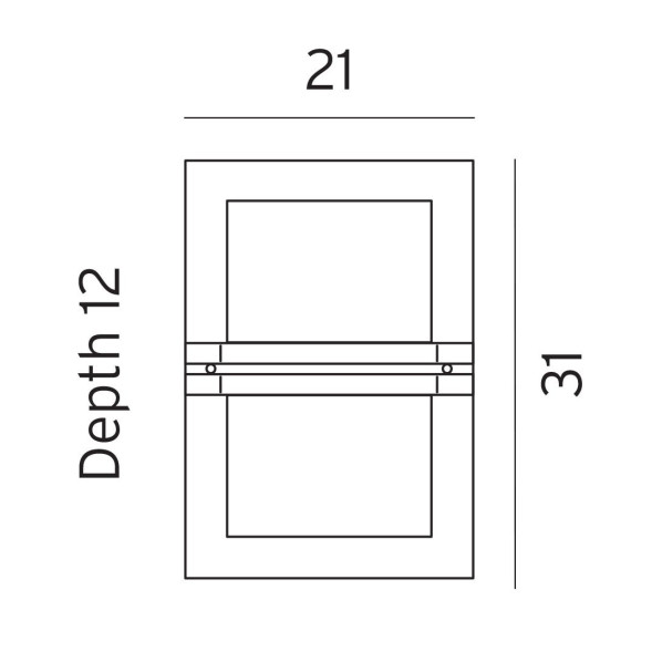 Уличный настенный светильник Norlys Basel 660GA