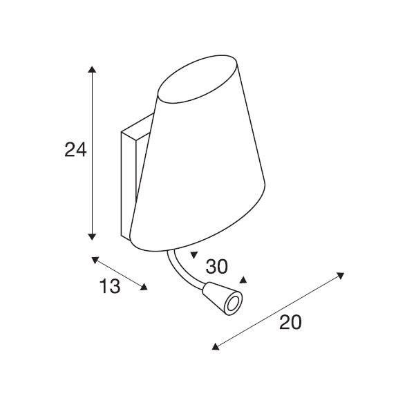 Бра SLV Coupa flexled 149452