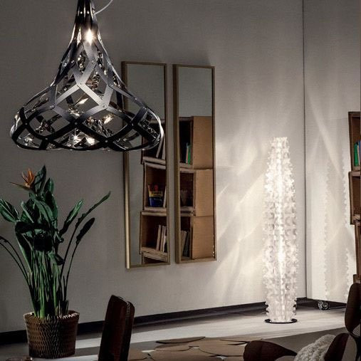 Подвесной светильник Slamp Supermorgana SUSPENSION MIRROR/BL SMO76SOS0000BS000