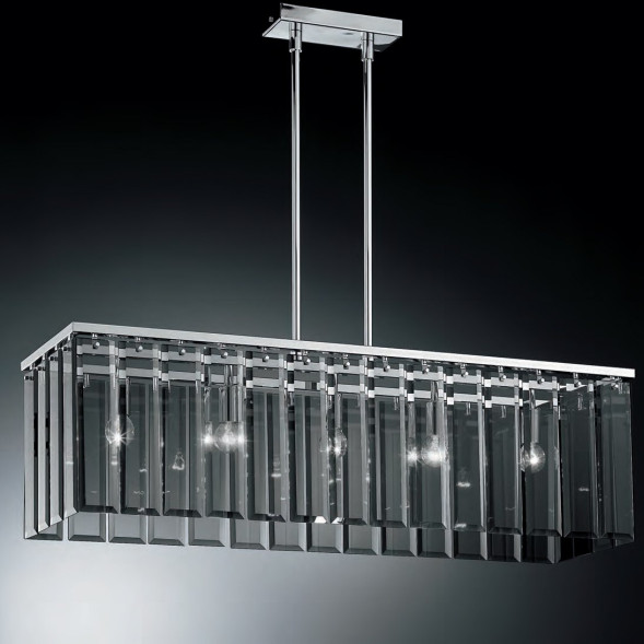 Подвесной светильник IDL Roma 359/5S chrome + GREY