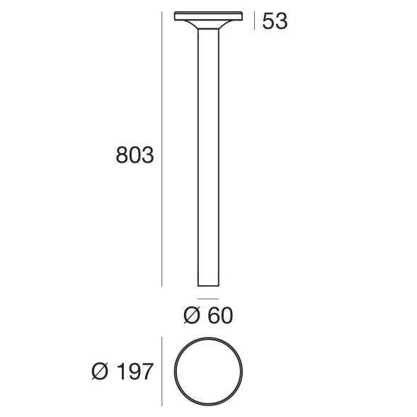 Напольный светильник Linea Light MyWhite 8669