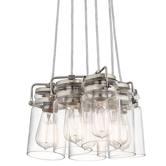 Подвесной светильник Kichler Brinley KL/BRINLEY6 NI