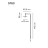 Бра Vibia Tempo 5763 18 /1B