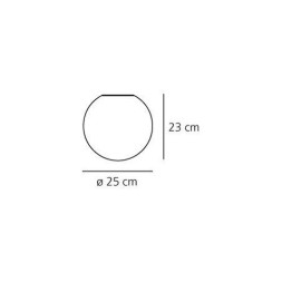 Настенно-потолочный светильник Artemide Dioscuri parete-soffitto 25 0112010A