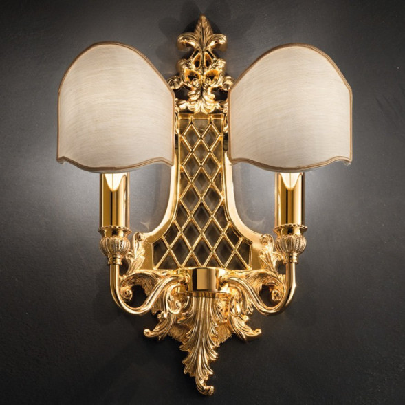 Бра Masiero Brass &amp; spots VE 1063 A2