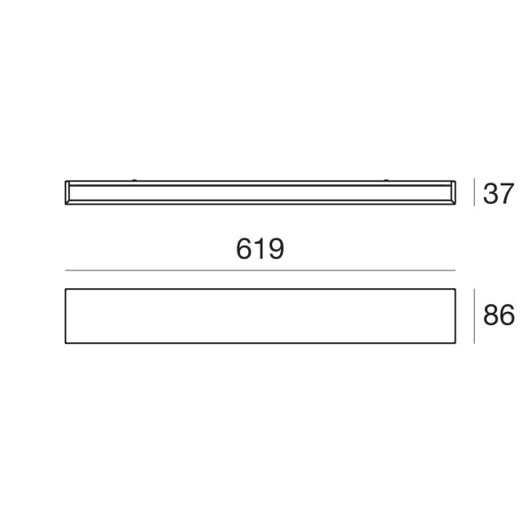 Настенный светильник Linea Light Box 8775