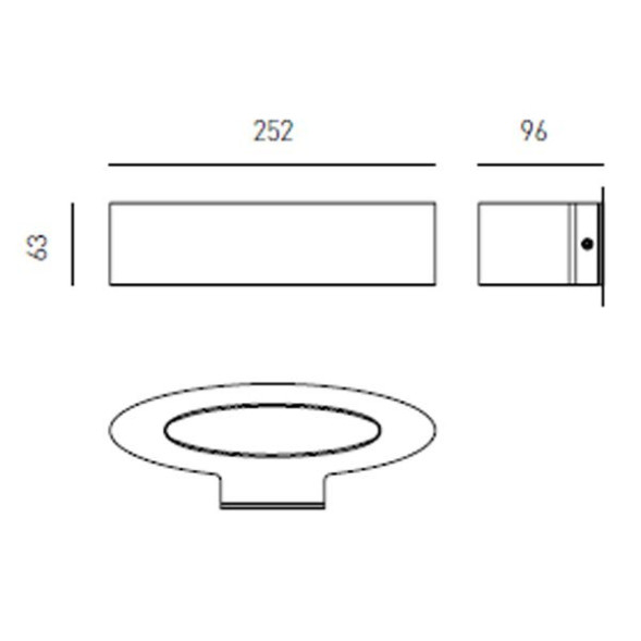 Настенный светильник Axo light Sol SOL WALL LAMP 104 06