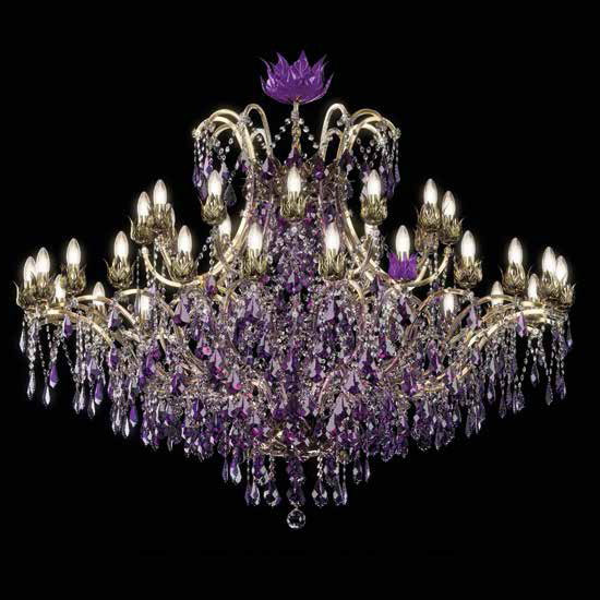 Люстра Beby Group Spiga 1810B03 Light Gold Violet