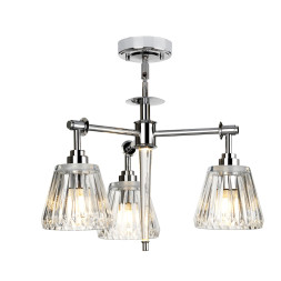 Потолочная люстра Elstead Lighting Agatha BATH/AGATHA3P PC