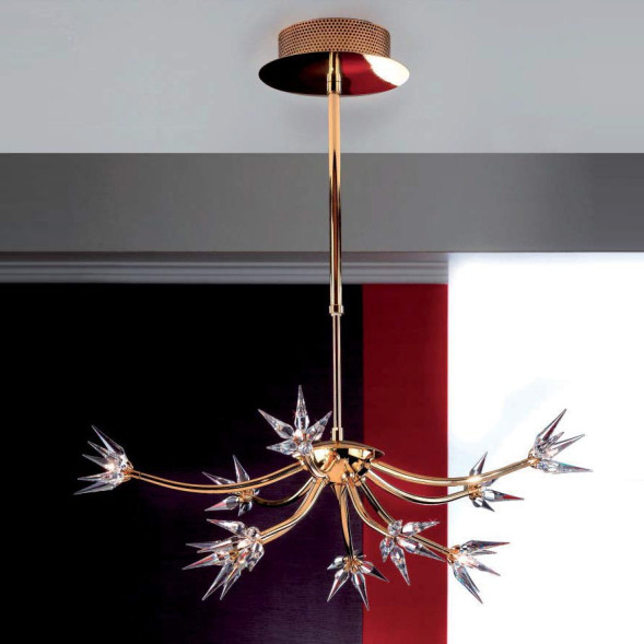 Потолочная люстра Orion LU 2383/10 gold