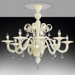 Потолочная люстра Vetri Lamp 911/8PL Ivory