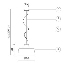Подвесной светильник Karman Gangster SE644BB