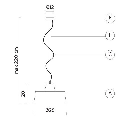 Подвесной светильник Karman Gangster SE644BB