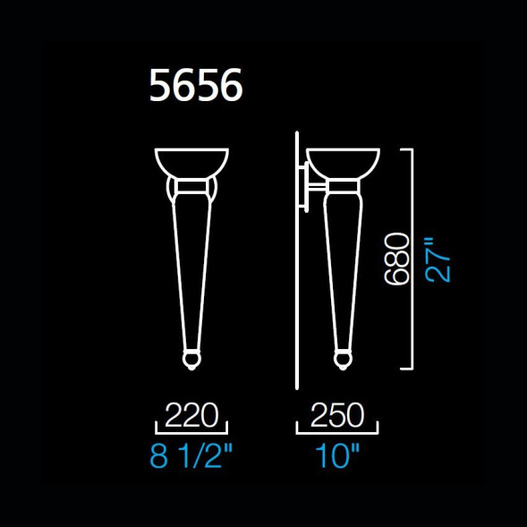 Бра Barovier&amp;Toso Torvik 5656/OB