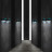 Настенный светильник Euroluce Horizon lux 30AP Black/Teal Sw