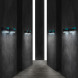 Настенный светильник Euroluce Horizon lux 30AP Black/Teal Sw