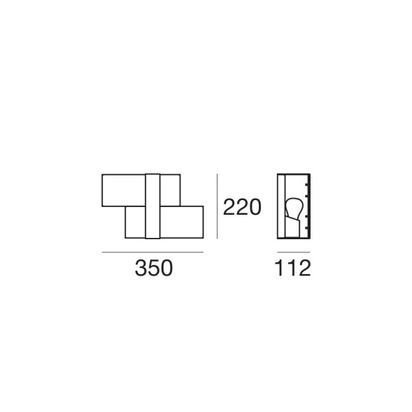Настенный светильник Linea Light Triad 90222