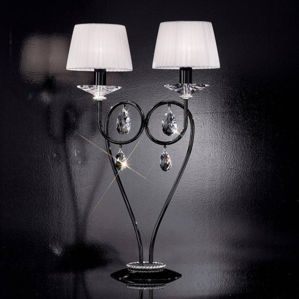 Настольная лампа Effusionidiluce Zelia 5000.4021 Spectra Crystals