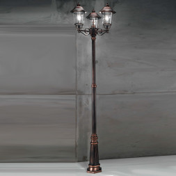 Садово-парковый фонарь Orion Leuchten AL 11K/360.PF8T3 schwarz-kupfer