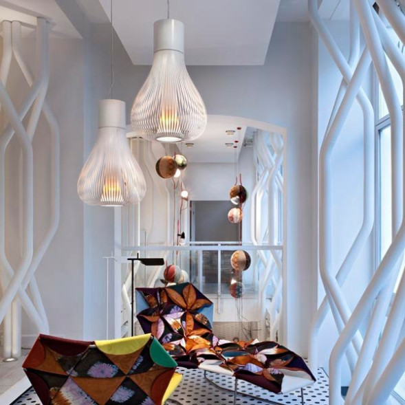 Подвесной светильник Flos Chasen White F1636009