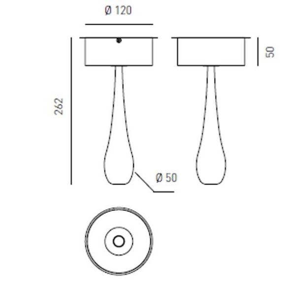 Спот (точечный светильник) Axo Light Stilla STILLA CEILING LAMP 100 04