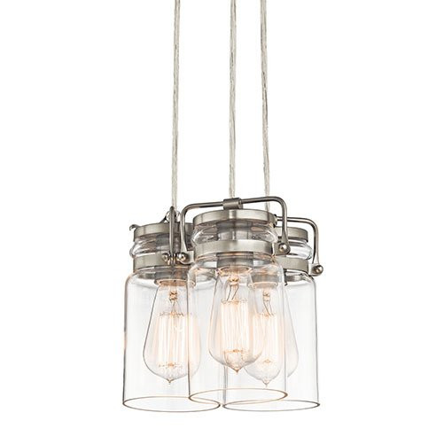 Подвесной светильник Kichler Brinley KL/BRINLEY3 NI