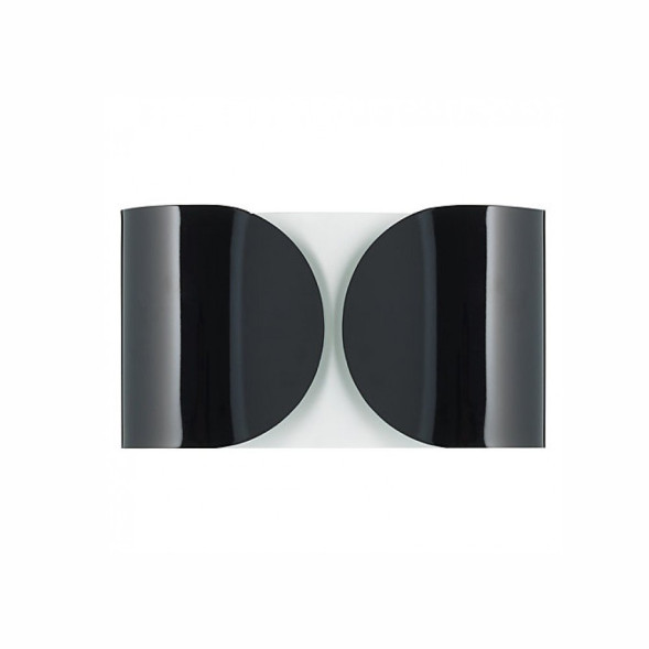 Настенный светильник Flos Foglio Shiny black F2400030