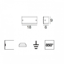Настенный светильник Linea Light Mille 7836