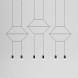Подвесной светильник Vibia Wireflow 0325 04 /1B
