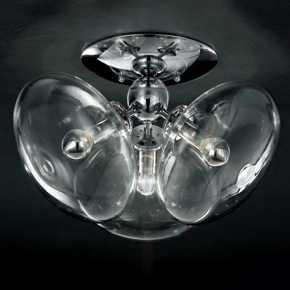 Потолочный светильник IDL Moira 366/3PF chrome