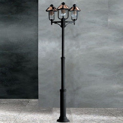 Садово-парковый фонарь Garden Light vecchio rame 94039/3L/CU NE