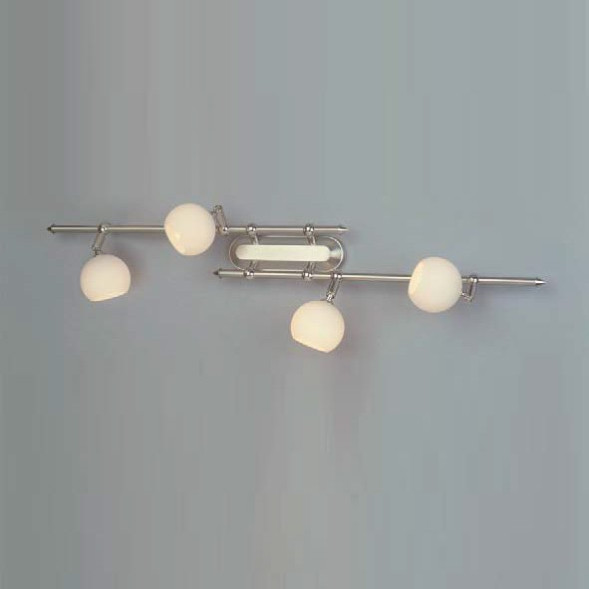 Бра Orion Leuchten STR 10-348/4 satin/439 opal