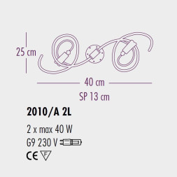 Настенно-потолочный светильник Bellart Chic 2010/A2L 19