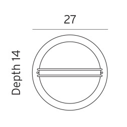 Уличный настенный светильник Norlys Berlin 610B