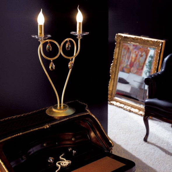 Настольная лампа Effusionidiluce Zelia 5000.4029 Spectra Crystals