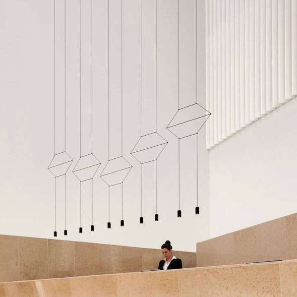 Подвесной светильник Vibia Wireflow 0332 04 /1B