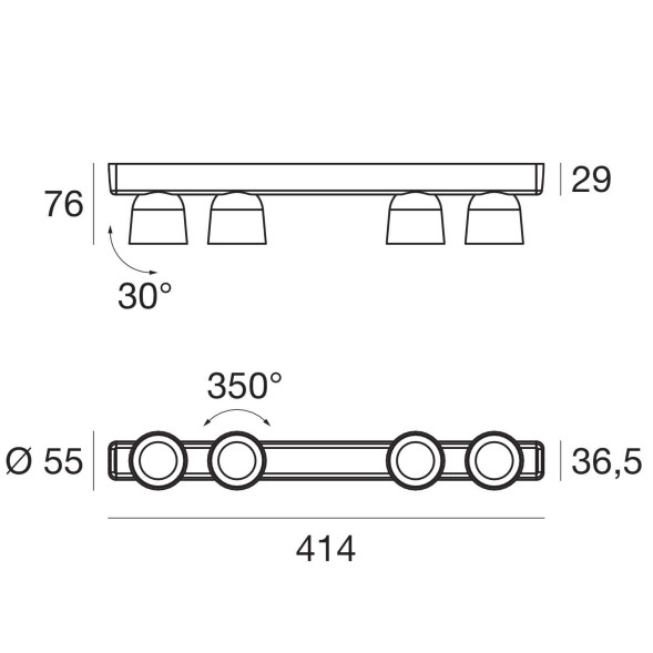 Потолочный светильник Linea Light Minion 8756