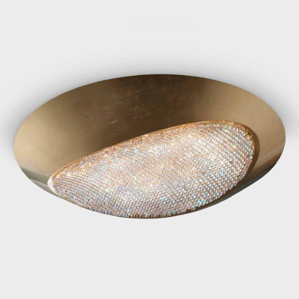 Потолочный светильник Masiero Eclettica Blink LED PL6 60 F01 Cut crystal